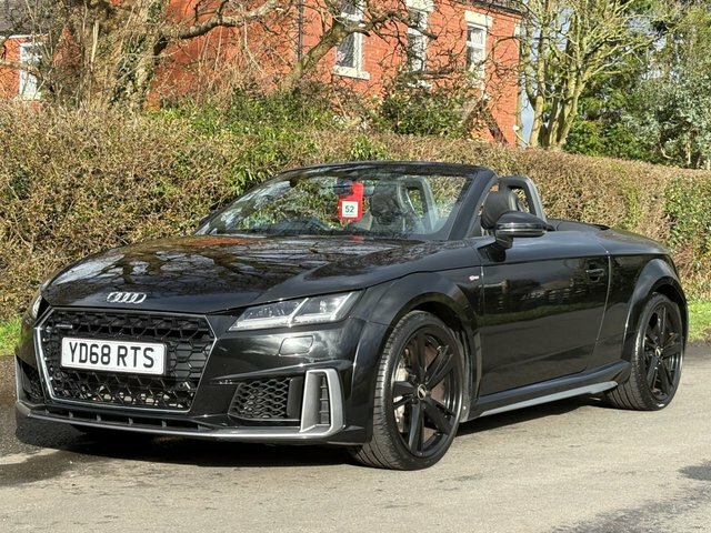 Audi TT 2019 2.0 Tfsi 45 S Line Roadster S Tron YD68RTS Black #3