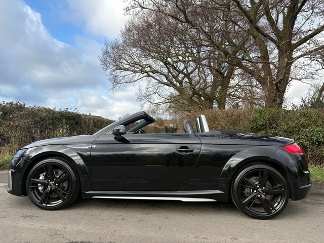 Audi TT 2019 2.0 Tfsi 45 S Line Roadster S Tron YD68RTS Black #4
