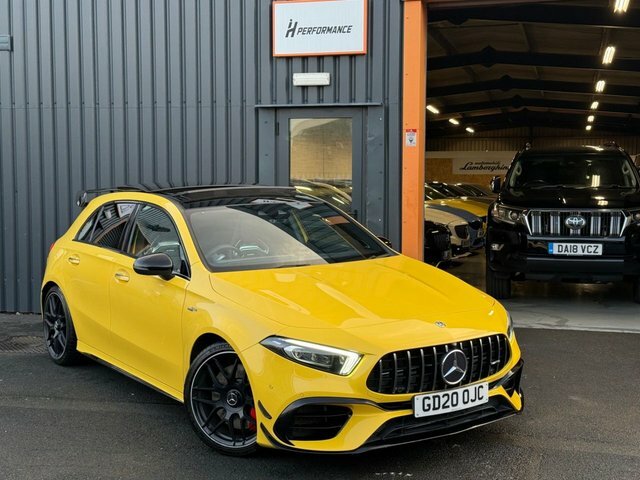 Mercedes-Benz A Class 2.0 A45 Amg S Plus Hatchback 8G-dct 4Ma GD20OJC Yellow #4