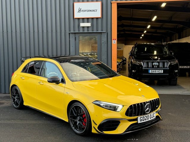 Mercedes-Benz A Class 2.0 A45 Amg S Plus Hatchback 8G-dct 4Ma GD20OJC Yellow #2