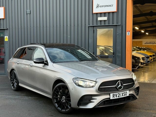 Mercedes-Benz E Class 2.9 E400d Amg Line Night Edition Premium Plus Es RV21XSO Black #3