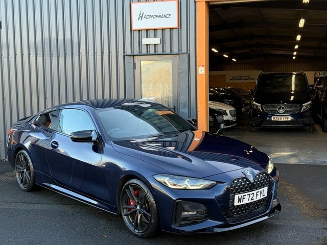 BMW 4 Series Gran Coupe 3.0 430D Mht M Sport Pro Edition Coupe WF72FYL Blue #4