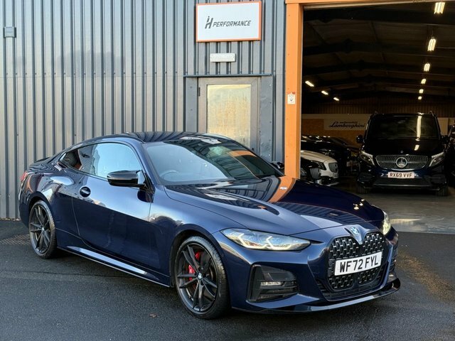 BMW 4 Series Gran Coupe 3.0 430D Mht M Sport Pro Edition Coupe WF72FYL Blue #3