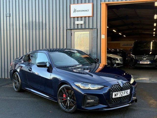 BMW 4 Series Gran Coupe 3.0 430D Mht M Sport Pro Edition Coupe WF72FYL Blue #2