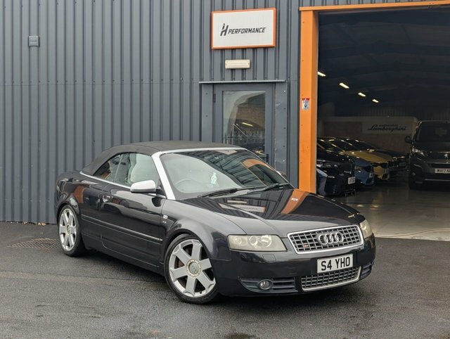 Audi S4 4.2 Convertible Quattro 302 Black #5