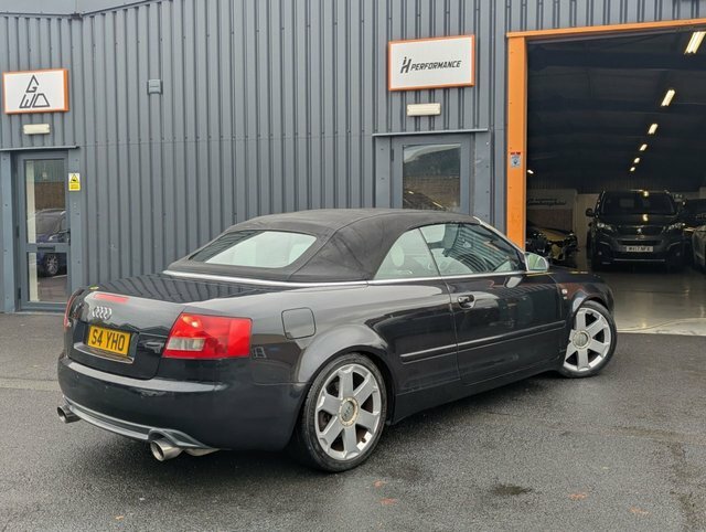 Audi S4 4.2 Convertible Quattro 302 Black #6