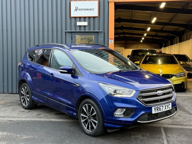 Ford Kuga 2.0 Tdci Ecoblue St-line Suv Eur YR67XYC Blue #2