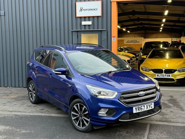 Ford Kuga 2.0 Tdci Ecoblue St-line Suv Eur YR67XYC Blue #4