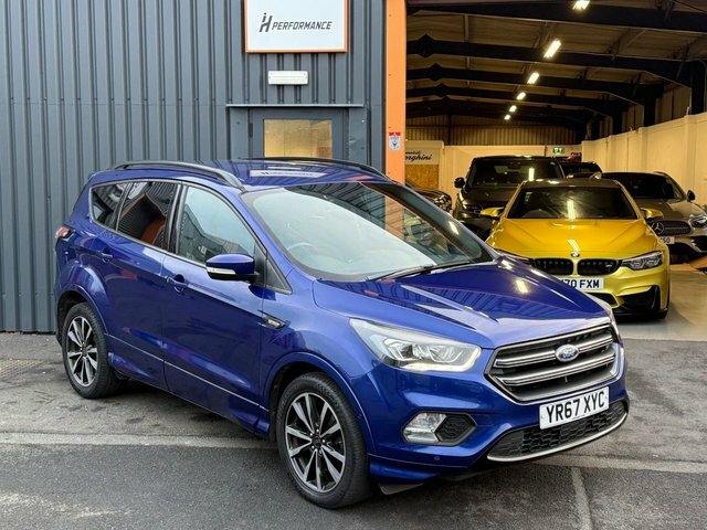 Ford Kuga 2.0 Tdci Ecoblue St-line Suv Eur YR67XYC Blue #3