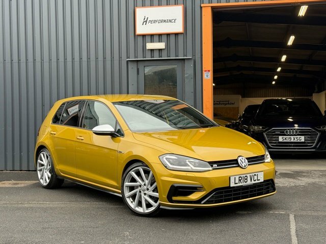Volkswagen Golf 2.0 Tsi R Hatchback Dsg 4Motion Euro 6 LR18VCL Yellow #2