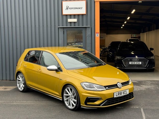 Volkswagen Golf 2.0 Tsi R Hatchback Dsg 4Motion Euro 6 LR18VCL Yellow #5