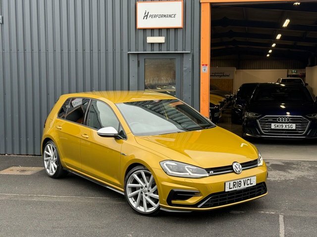 Volkswagen Golf 2.0 Tsi R Hatchback Dsg 4Motion Euro 6 LR18VCL Yellow #3
