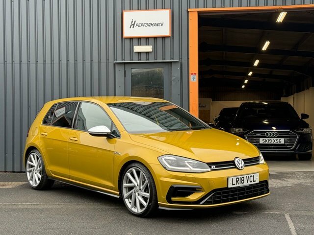 Volkswagen Golf 2.0 Tsi R Hatchback Dsg 4Motion Euro 6 LR18VCL Yellow #4