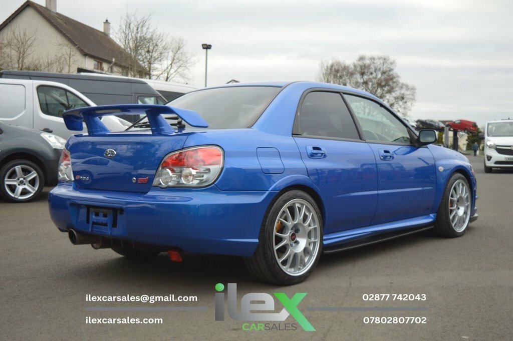 Subaru Impreza 2.0 Sti S204 Blue #5