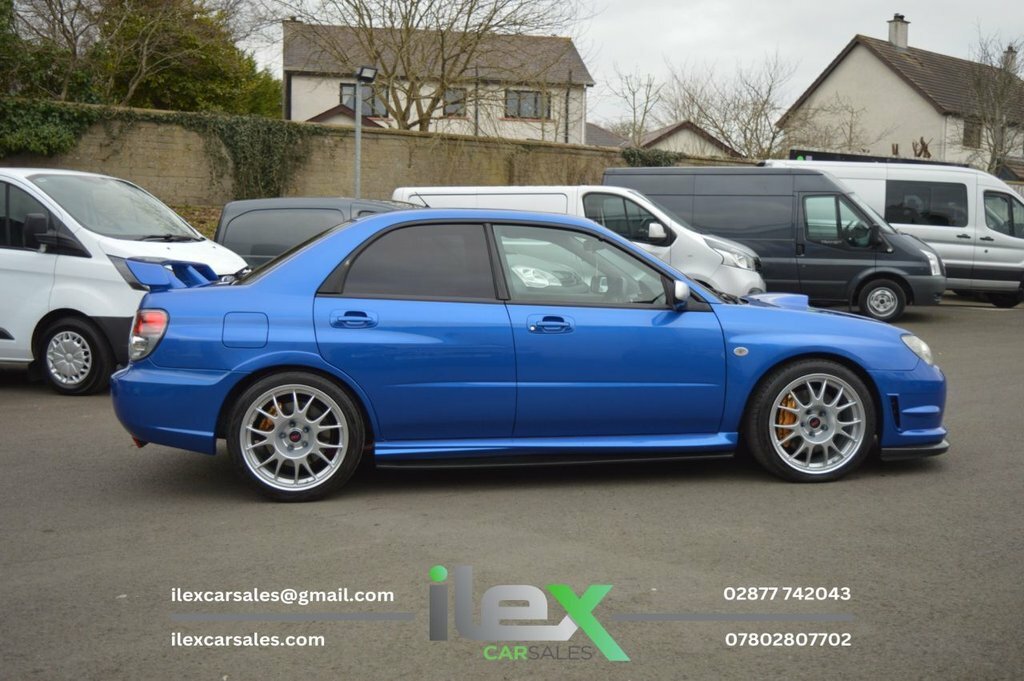 Subaru Impreza 2.0 Sti S204 Blue #4