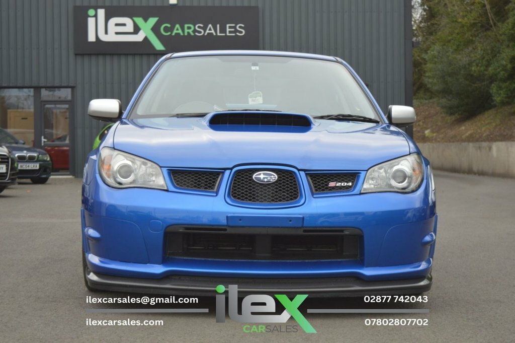 Subaru Impreza 2.0 Sti S204 Blue #2