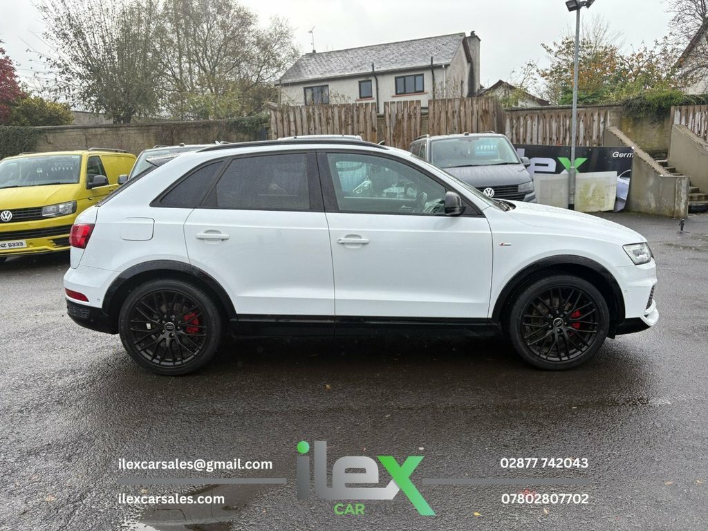 Audi Q3 2L Black Edition DC17FUW White #4