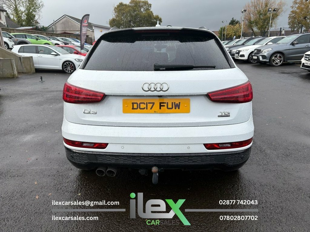 Audi Q3 2L Black Edition DC17FUW White #6