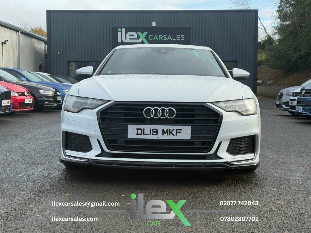 Audi A6 Saloon 2L S Line DL19MKF White #2
