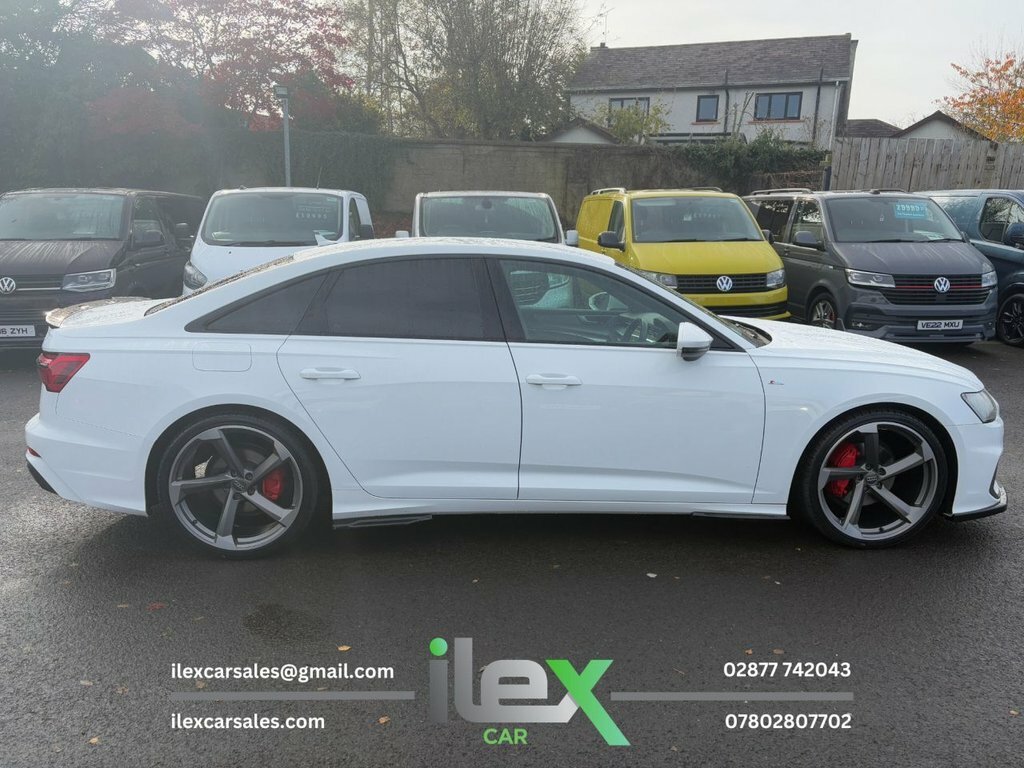 Audi A6 Saloon 2L S Line DL19MKF White #4