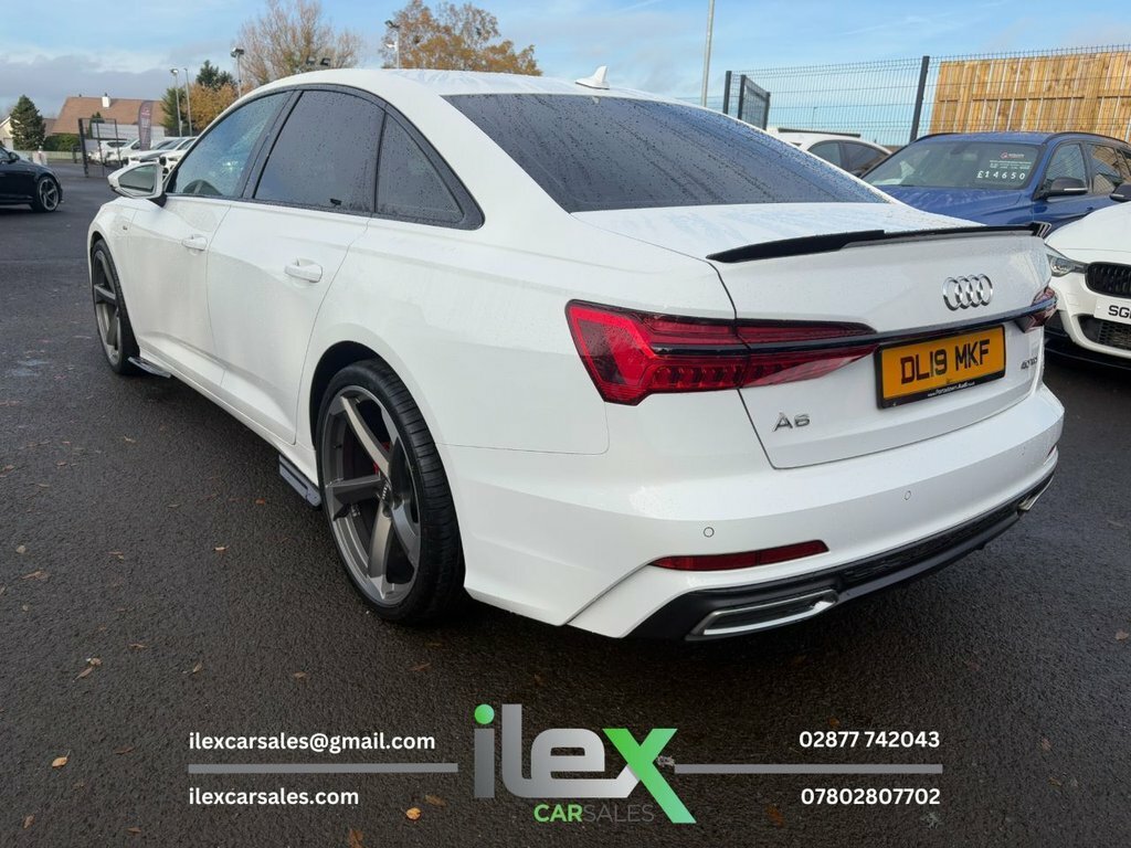 Audi A6 Saloon 2L S Line DL19MKF White #6