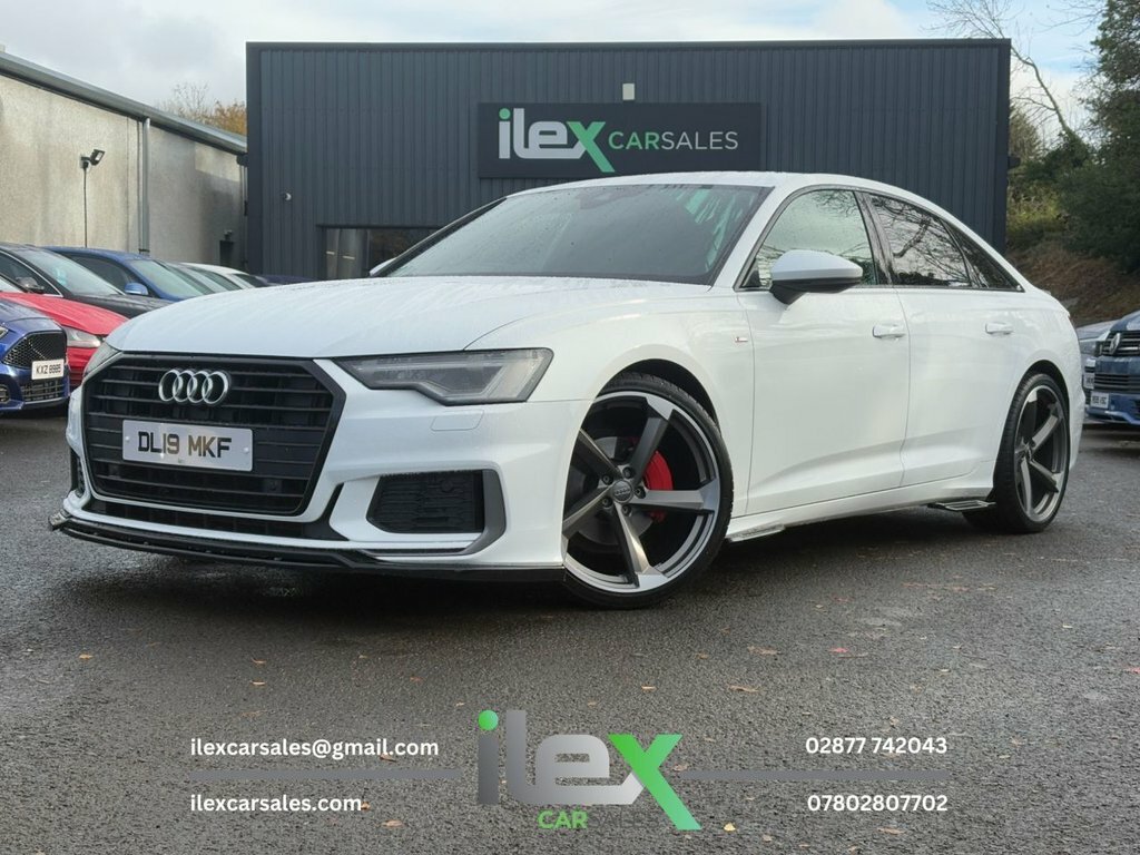 Audi A6 Saloon 2L S Line DL19MKF White #3