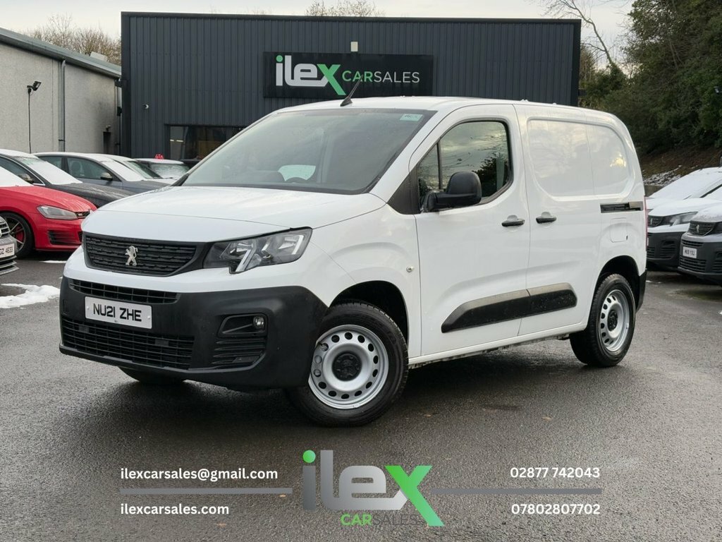 Peugeot Partner 1.5L Grip NU21ZHE White #3