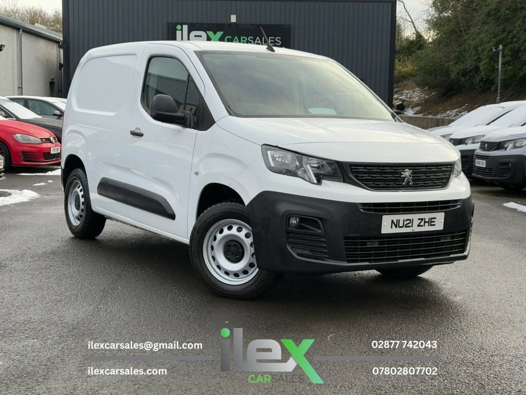 Peugeot Partner 1.5L Grip White