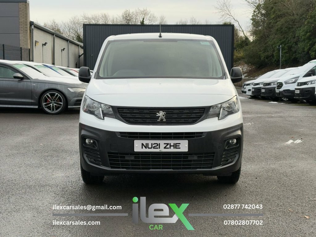Peugeot Partner 1.5L Grip NU21ZHE White #2