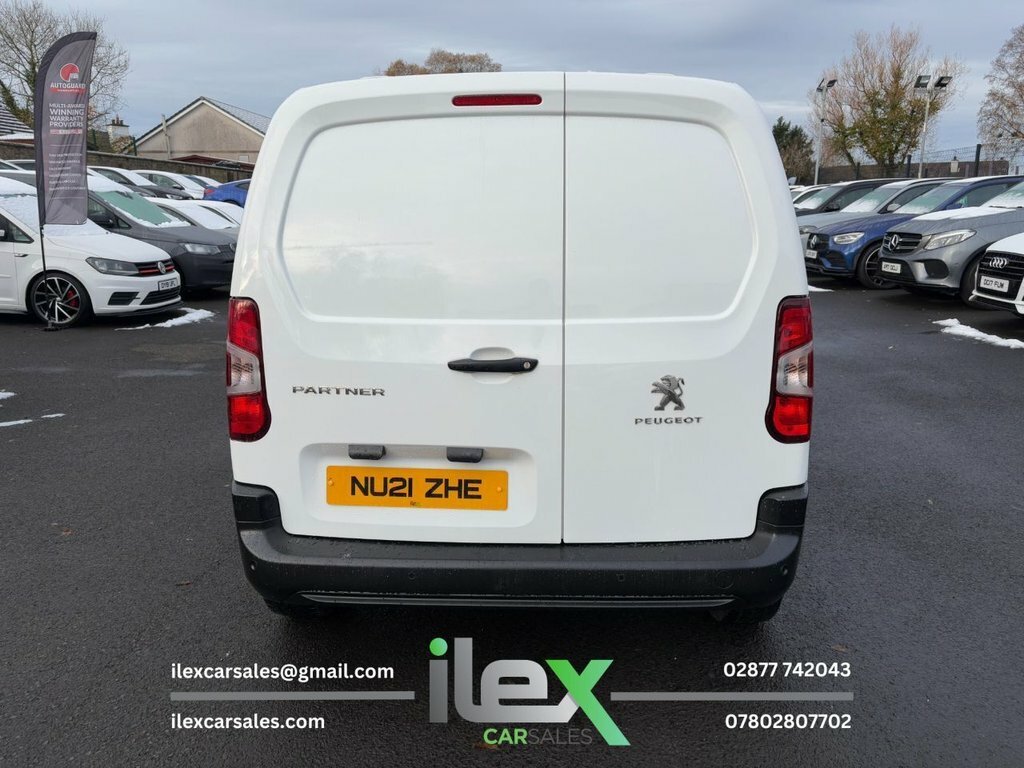 Peugeot Partner 1.5L Grip NU21ZHE White #5