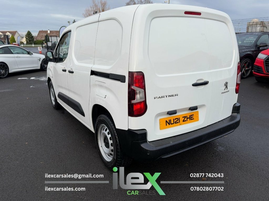 Peugeot Partner 1.5L Grip NU21ZHE White #6