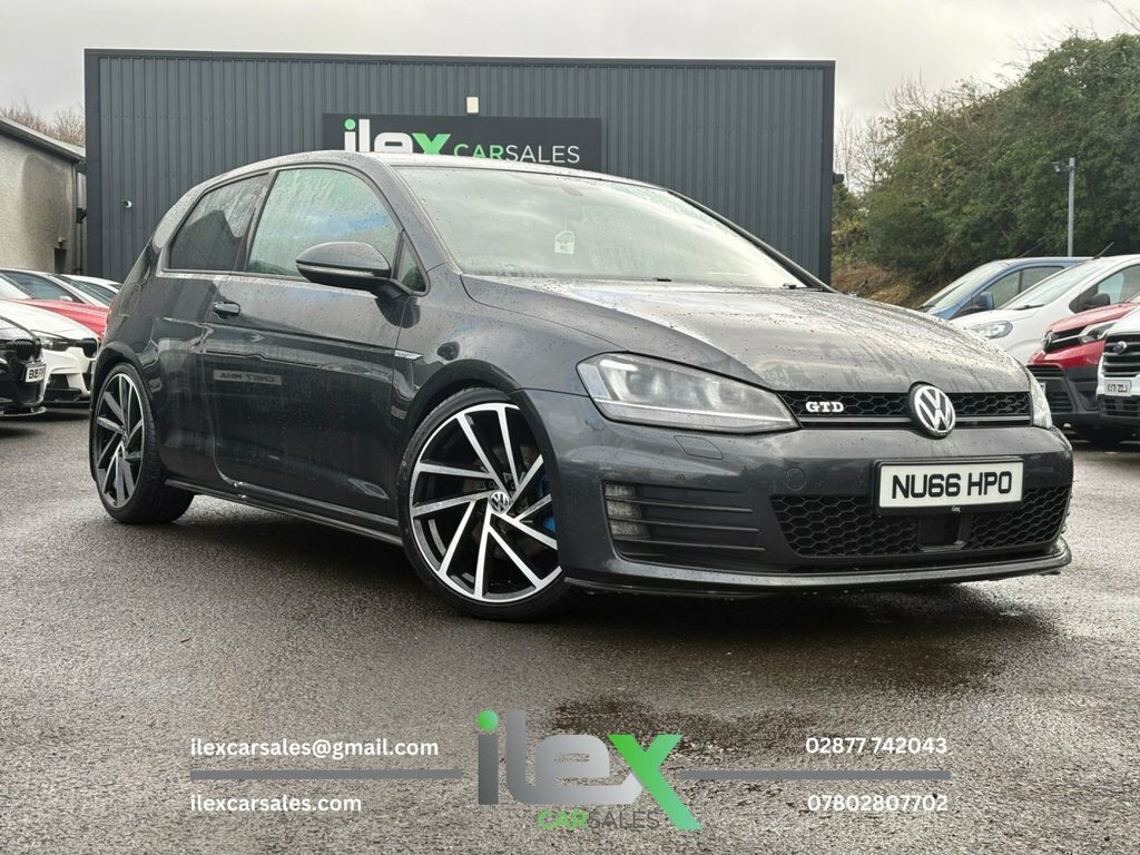 Volkswagen Golf 2L Gtd NU66HPO Grey