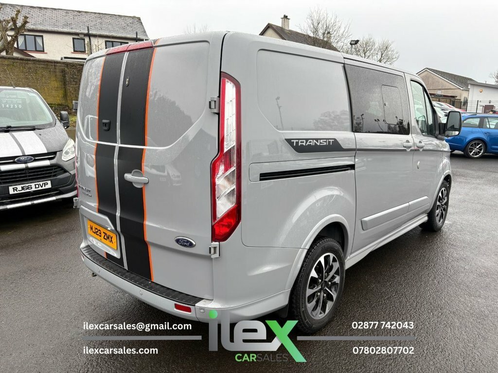 Ford Transit Custom 2L Sport MJ23ZMX Grey #4