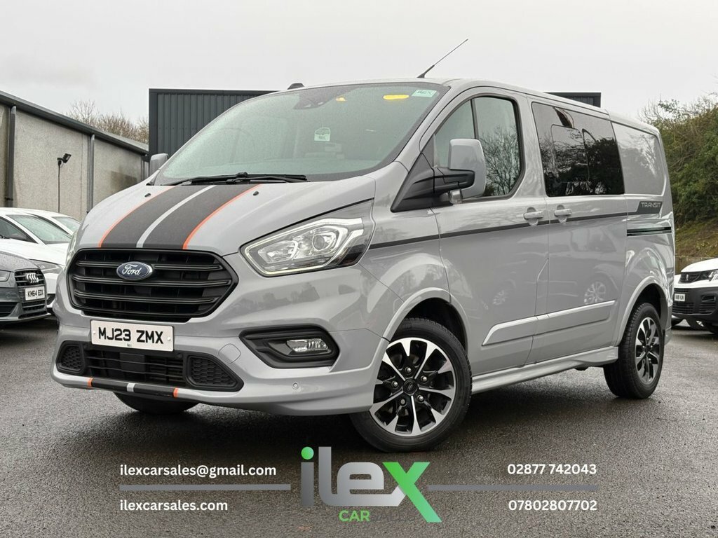 Ford Transit Custom 2L Sport MJ23ZMX Grey #2
