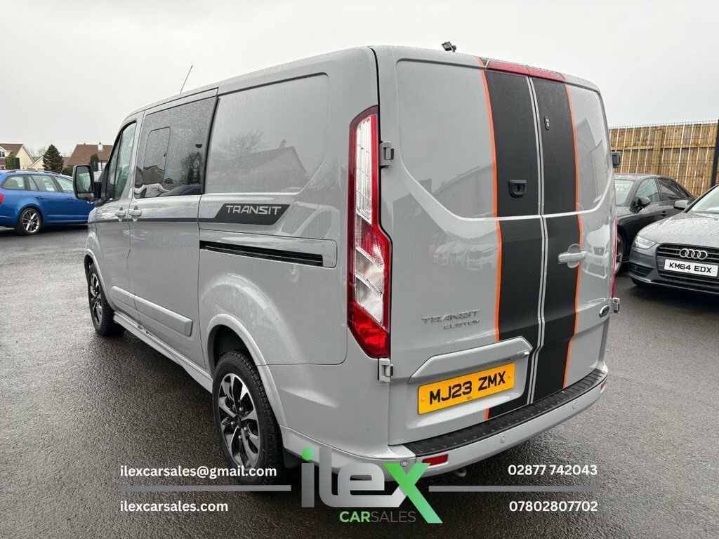Ford Transit Custom 2L Sport MJ23ZMX Grey #5
