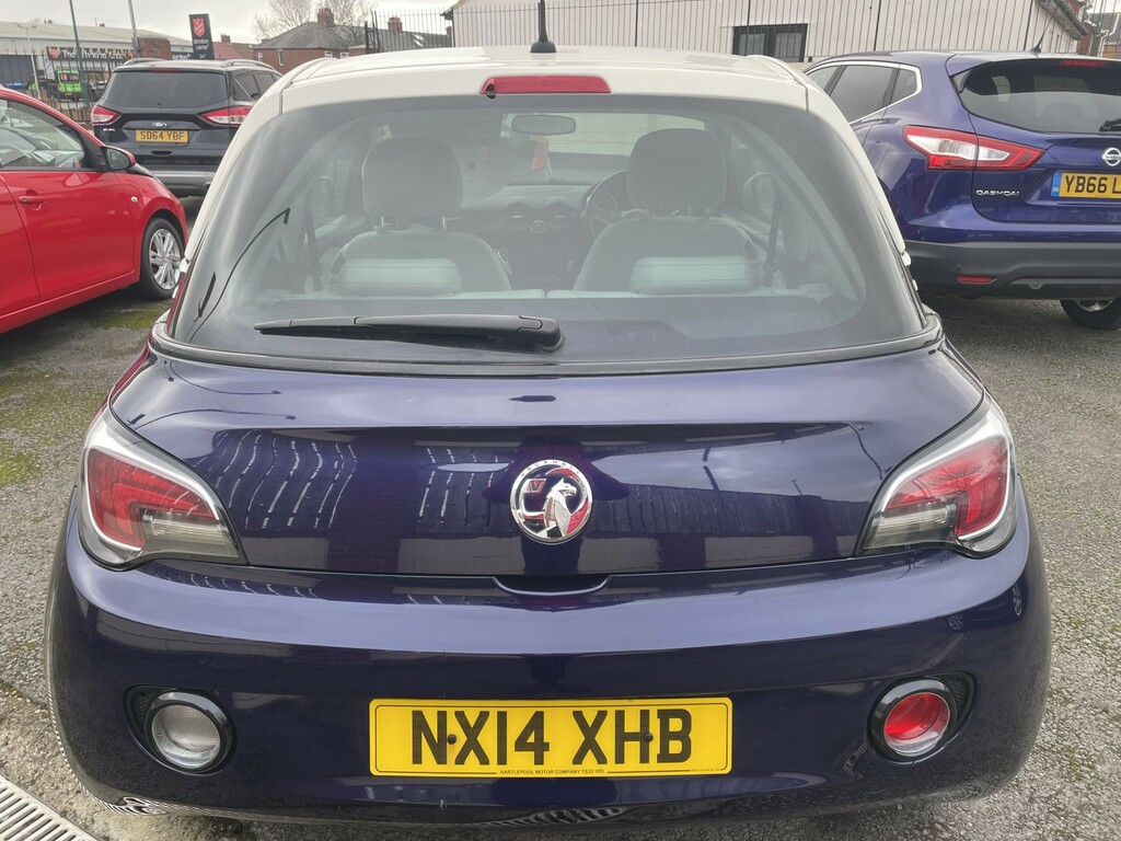 Vauxhall Adam Hatchback 1.2 16V Jam 2014 NX14XHB Blue #6