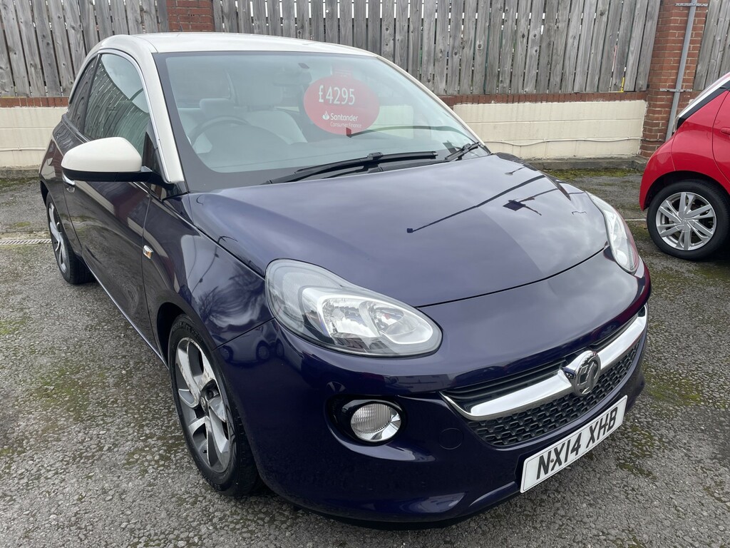 Vauxhall Adam Hatchback 1.2 16V Jam 2014 Blue