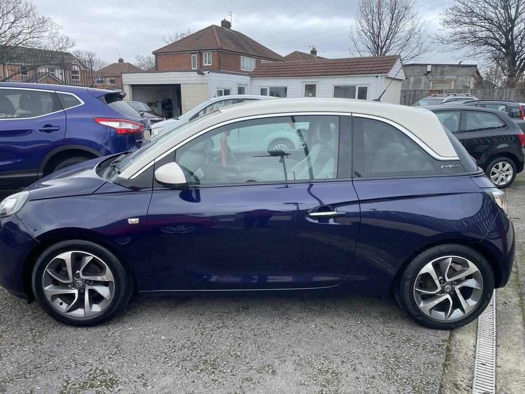 Vauxhall Adam Hatchback 1.2 16V Jam 2014 NX14XHB Blue #4