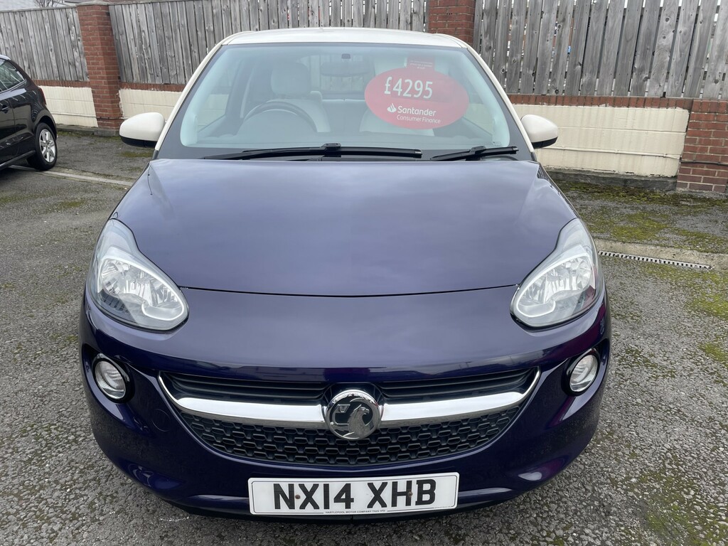 Vauxhall Adam Hatchback 1.2 16V Jam 2014 NX14XHB Blue #2