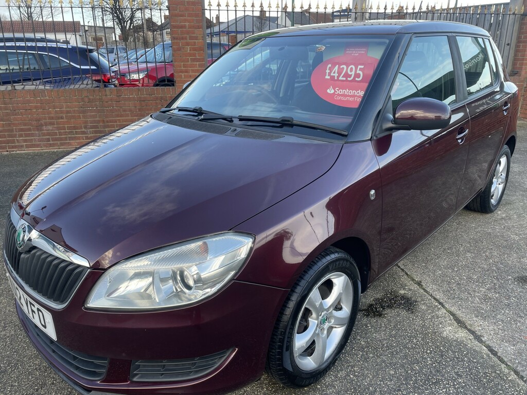 Skoda Fabia Hatchback 1.2 Se 2012 Red #3