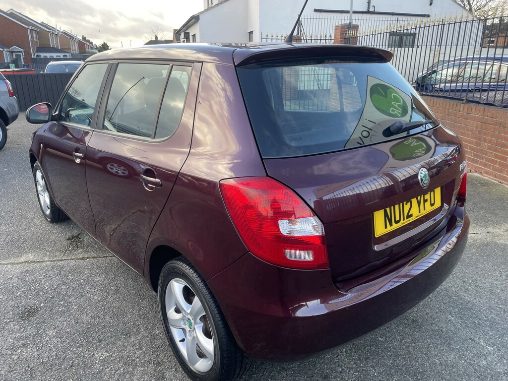 Skoda Fabia Hatchback 1.2 Se 2012 Red #4