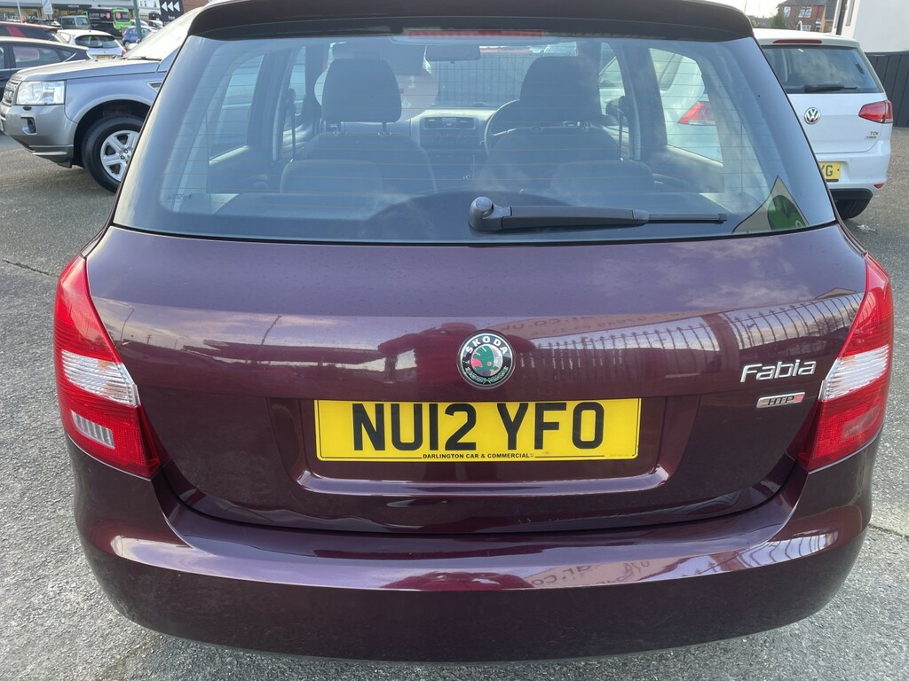 Skoda Fabia Hatchback 1.2 Se 2012 Red #5