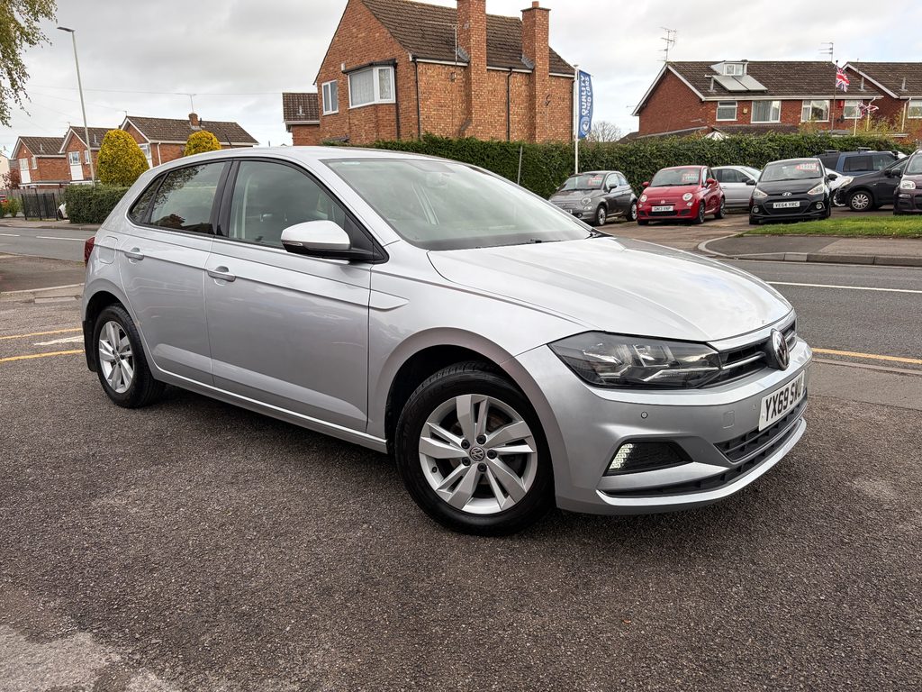 Volkswagen Polo 1.0 Evo Se Hatchback Euro 6 Ss Silver