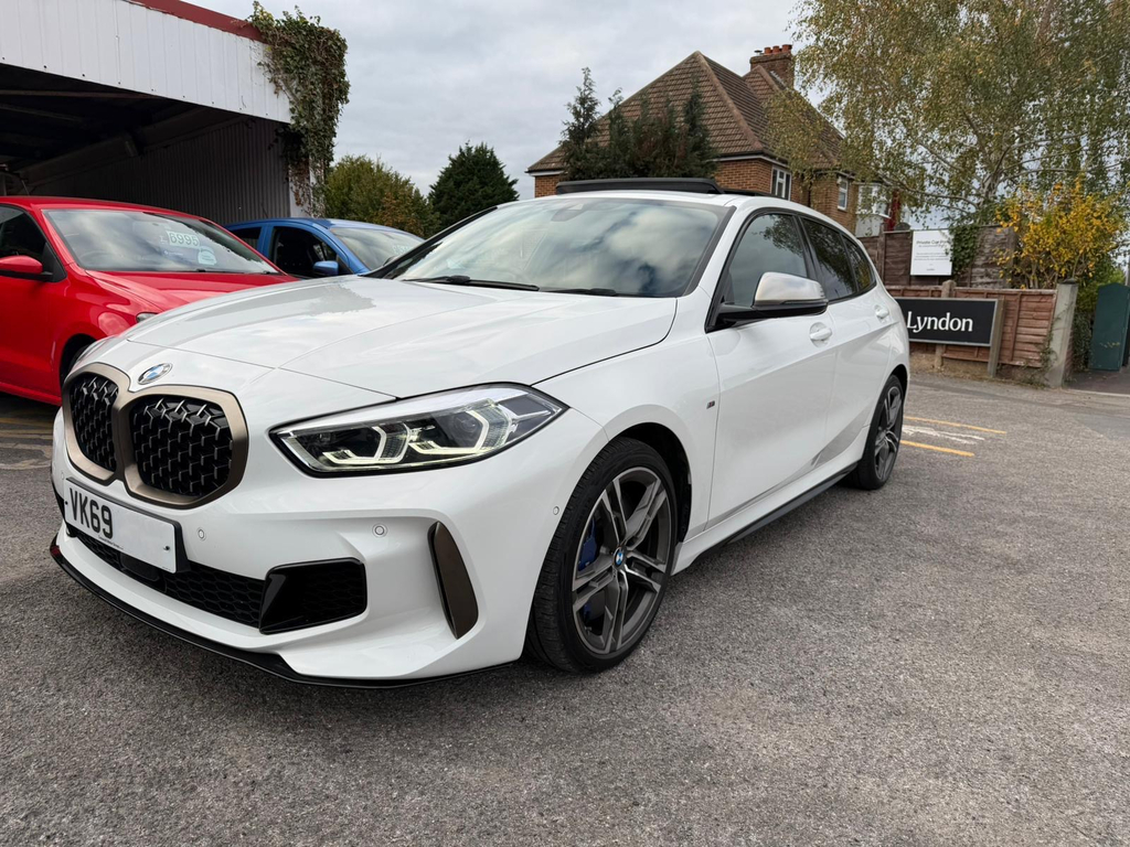 BMW 1 Series 2.0 M135i Hatchback Xdrive Euro 6 White #3
