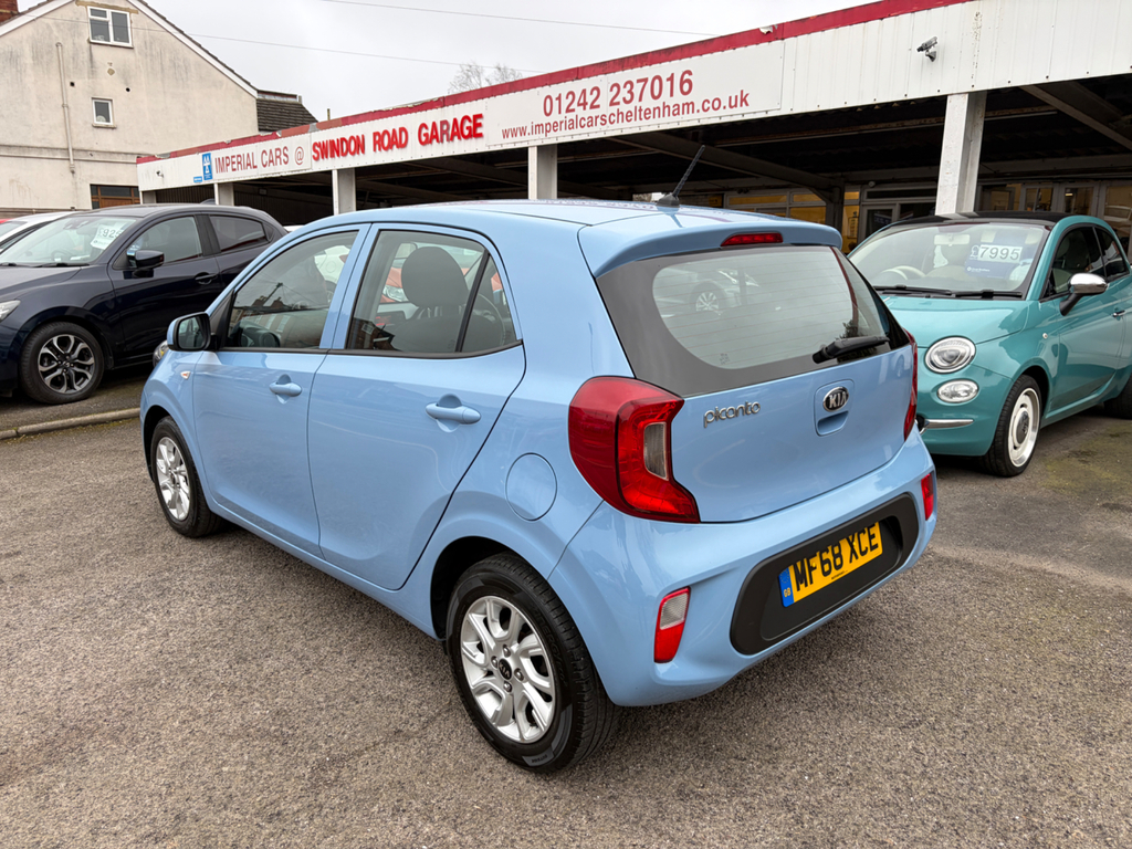 Kia Picanto 1.0 2 Hatchback Euro 6 66 Bhp MF68XCE Blue #4
