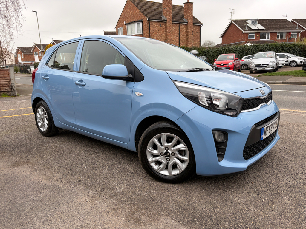 Kia Picanto 1.0 2 Hatchback Euro 6 66 Bhp Blue