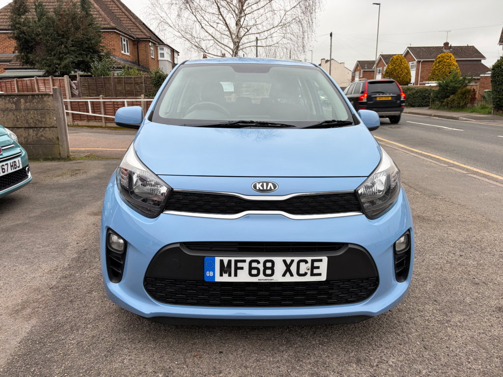 Kia Picanto 1.0 2 Hatchback Euro 6 66 Bhp MF68XCE Blue #2