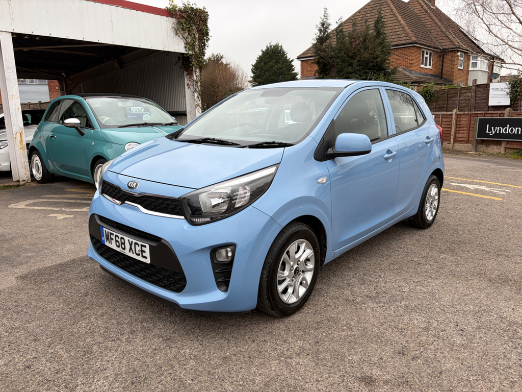 Kia Picanto 1.0 2 Hatchback Euro 6 66 Bhp MF68XCE Blue #3