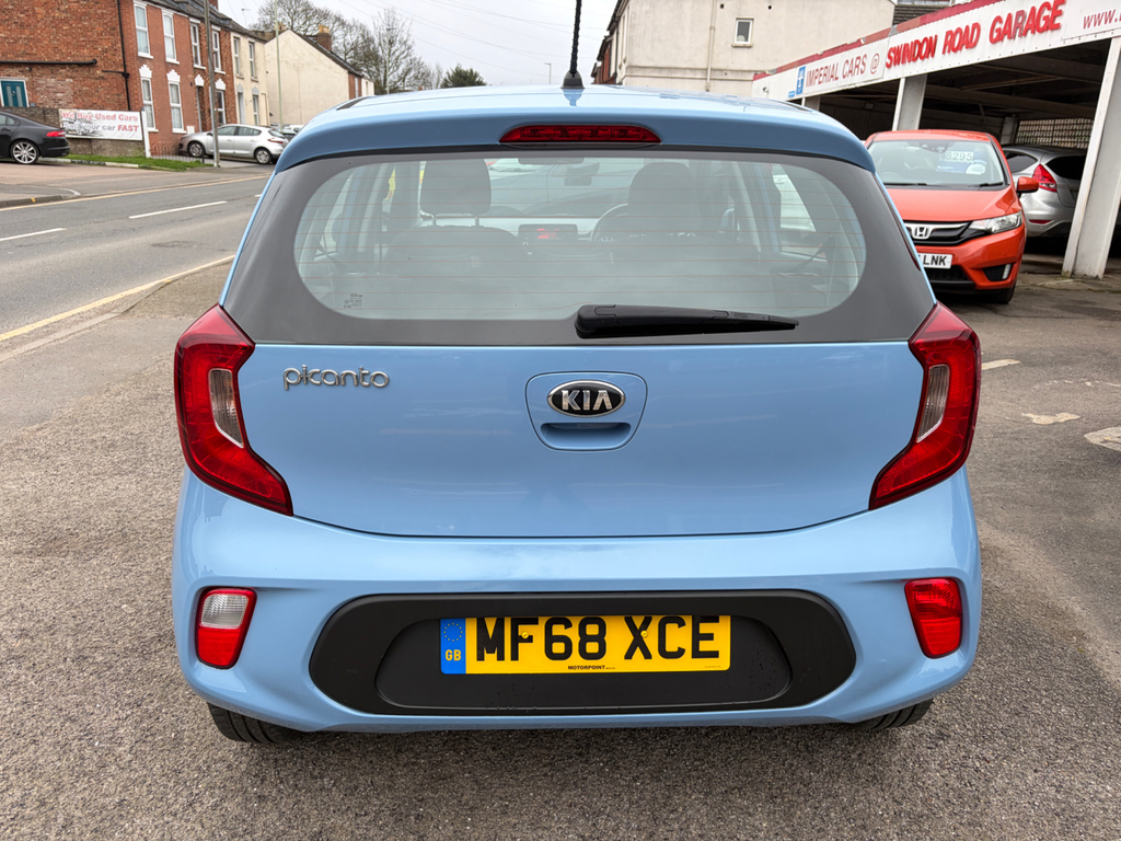 Kia Picanto 1.0 2 Hatchback Euro 6 66 Bhp MF68XCE Blue #6