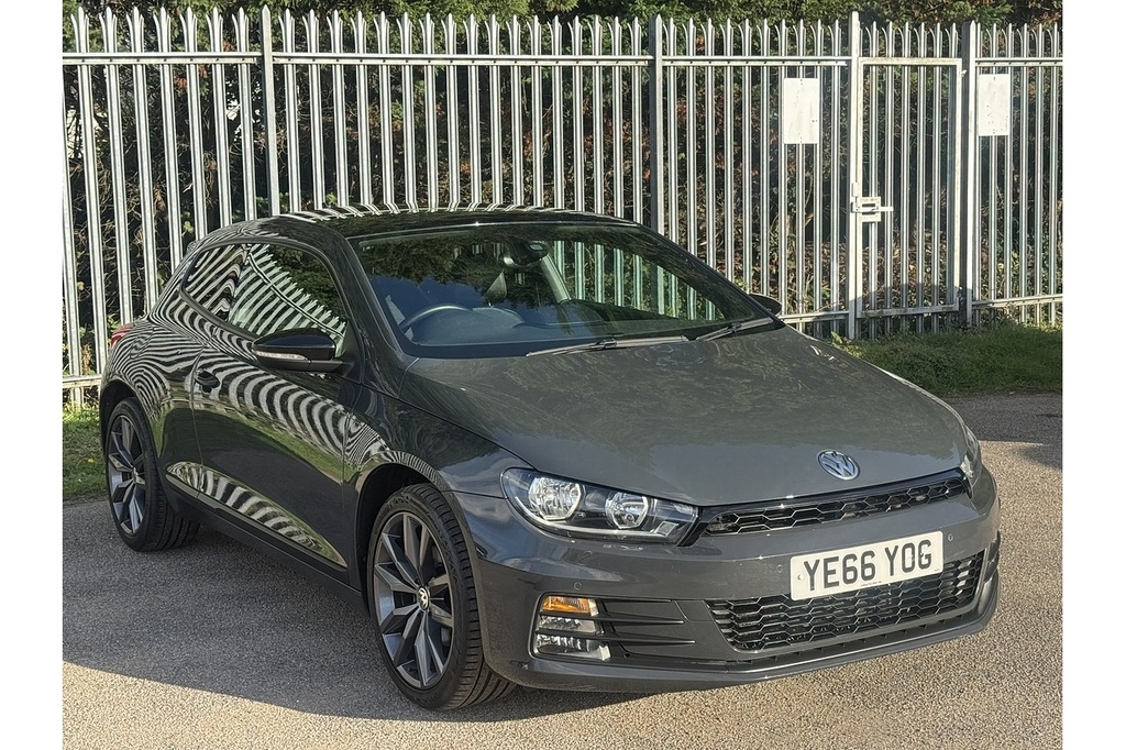 Volkswagen Scirocco Tdi Bluemotion Tech Gt Black Edition YE66YOG Grey #4